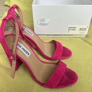Steve Madden Carrson Hot Pink Women's Shoes